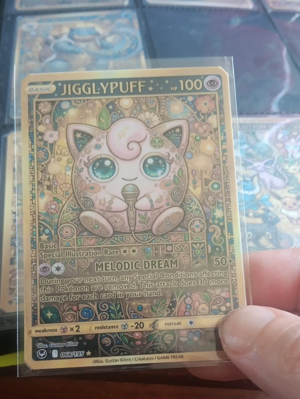 Jigglypuff Special Illustration Rare - Pink Card
